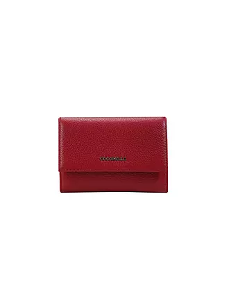 COCCINELLE | Nombre del producto: Monedero METALLIC SOFT
Marca: COCCINELLE
Color: rojo
Categorías: Moda, Mujer

Material: Cuero
Estampado: Liso
Detalles: Logotipo | rot